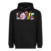 Black Easter Day Love Easter Heavyweight Hoodie - OliviaCreatesArt