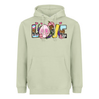 Matcha Easter Day Love Easter Heavyweight Hoodie - OliviaCreatesArt