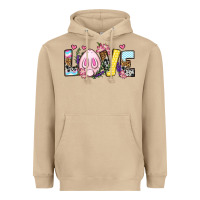 Mushroom Easter Day Love Easter Heavyweight Hoodie - OliviaCreatesArt