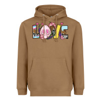 Toasted Coconut Easter Day Love Easter Heavyweight Hoodie - OliviaCreatesArt