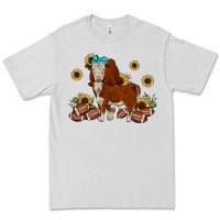 Dove Grey football hereford sunflower Premium Tee - JahusDesignShop