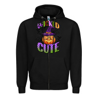 Black wicked cute Zipper Hoodie - CowGirlArtShop
