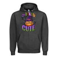 Charcoal Heather wicked cute Zipper Hoodie - CowGirlArtShop