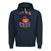 Navy wicked cute Zipper Hoodie - CowGirlArtShop