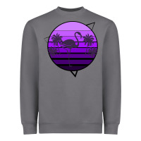 Storm Flamingo Palm Heavyweight Sweatshirt - Bettercallsaul