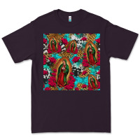 Plum lady of guadalupe western seamless Premium Tee - Jasminsmagicworld
