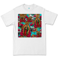 White lady of guadalupe western seamless Premium Tee - Jasminsmagicworld