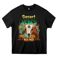 Black desert vibes wild west Heavy Core Tee - NancyCooperArtShop