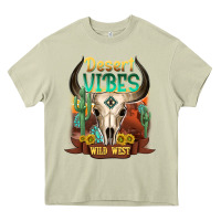 Mossy desert vibes wild west Heavy Core Tee - NancyCooperArtShop