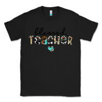 Black blessed teacher Classic Tee - CowhideDigitalArt
