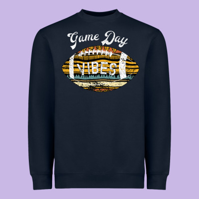 Game Day Vibes Heavyweight Sweatshirt Designed By Bettercallsaul