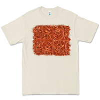 Bone serape turquoise  leather background Premium Tee - Jasminsmagicworld