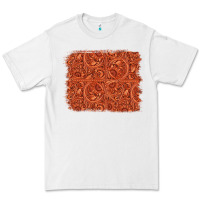 White serape turquoise  leather background Premium Tee - Jasminsmagicworld