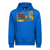 Cobalt be the sunshine Urban Hoodie - CowhideDigitalArt