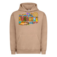 Pigment Burro be the sunshine Urban Hoodie - CowhideDigitalArt