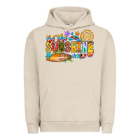 Pigment French Oak be the sunshine Urban Hoodie - CowhideDigitalArt