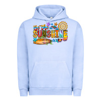 Pigment Grape Ice be the sunshine Urban Hoodie - CowhideDigitalArt