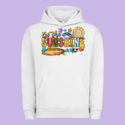 Be The Sunshine Urban Hoodie Designed By Cowhidedigitalart