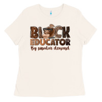 Bone black educator by popular demand Ladies Tee - NancyCooperArtShop