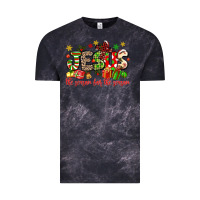 Cloud Black jesus the reason for the season Vintage Tee - MaliasSmallBusiness