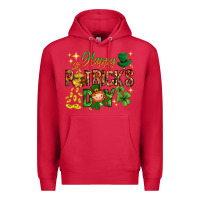 Cardinal Happy St. Patrick's Day Premium Hoodie - HowdyJamesFarm