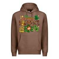 Chestnut Happy St. Patrick's Day Premium Hoodie - HowdyJamesFarm