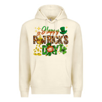 Sandshell Happy St. Patrick's Day Premium Hoodie - HowdyJamesFarm