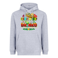 Heather Grey Cinco de drinko Heavyweight Hoodie - FaDigitalArtStudio
