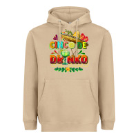 Mushroom Cinco de drinko Heavyweight Hoodie - FaDigitalArtStudio