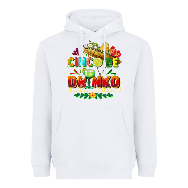 Cinco De Drinko Heavyweight Hoodie by FaDigitalArtStudio | Teevron