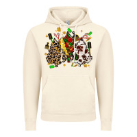 Vintage Artic hair stylist with christmas tree Vintage Hoodie - MaliasSmallBusiness