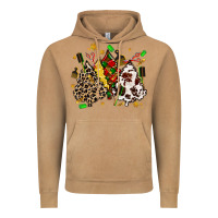 Vintage Camel hair stylist with christmas tree Vintage Hoodie - MaliasSmallBusiness
