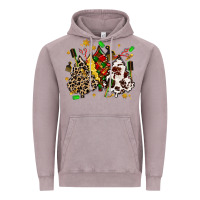 Vintage Zinc hair stylist with christmas tree Vintage Hoodie - MaliasSmallBusiness