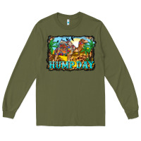 Army Green hump day camel and desert Long Sleeve Tee - BarkalooDesign