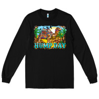 Black hump day camel and desert Long Sleeve Tee - BarkalooDesign