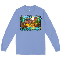 Colony Blue hump day camel and desert Long Sleeve Tee - BarkalooDesign
