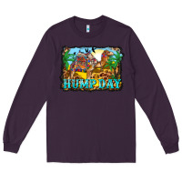 Plum hump day camel and desert Long Sleeve Tee - BarkalooDesign