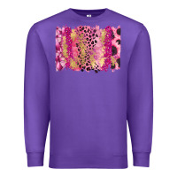 Purple Cancer Brushstroke Premium Sweatshirt - FaDigitalArtStudio