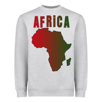 Heather Grey Africa Heavyweight Sweatshirt - Bettercallsaul