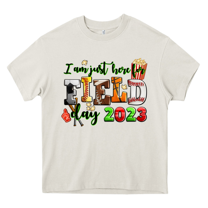 I Am Just Here For Field Day 2023 Heavy Core Tee by AdoDesignShop | Teevron