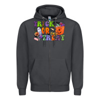 Smoke trick or treat Zipper Hoodie - CowGirlArtShop