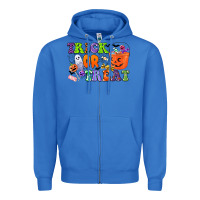 True Royal trick or treat Zipper Hoodie - CowGirlArtShop