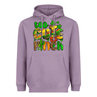 Lavender St. Patrick's too cute to pinch Heavyweight Hoodie - OliviaCreatesArt