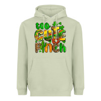 Matcha St. Patrick's too cute to pinch Heavyweight Hoodie - OliviaCreatesArt