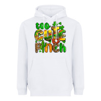 White St. Patrick's too cute to pinch Heavyweight Hoodie - OliviaCreatesArt