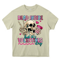Mossy dead inside but it's valentines day Heavy Core Tee - Jasminsmagicworld