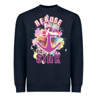 Navy Rebuse To Sink Heavyweight Sweatshirt - Bettercallsaul