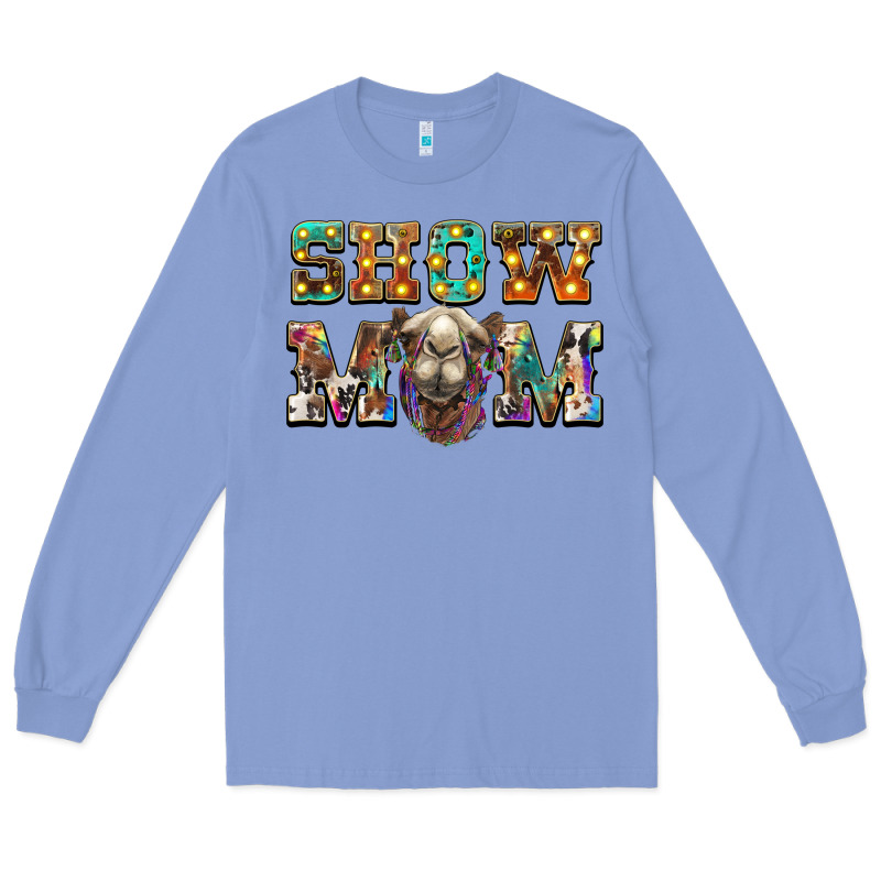 Show Mom Camel Long Sleeve Tee by BarkalooDesign | Teevron
