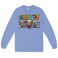 Colony Blue show mom camel Long Sleeve Tee - BarkalooDesign