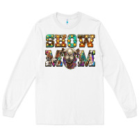 White show mom camel Long Sleeve Tee - BarkalooDesign